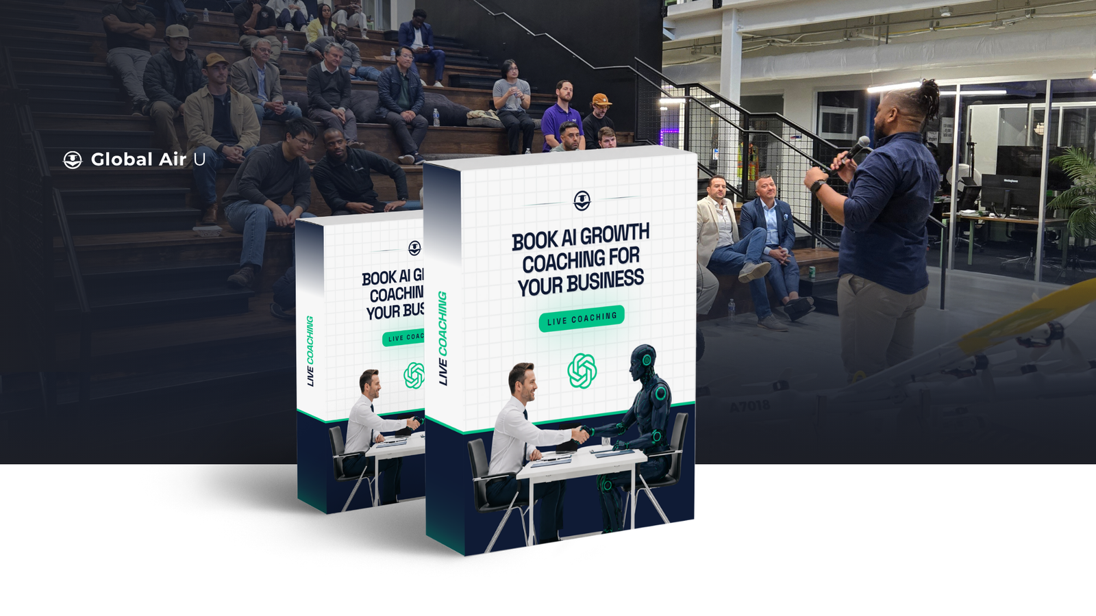 AI Growth Coaching mockup