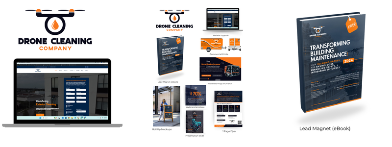 Drone Cleaning Company — Driving Regional Expansion with a Scalable Brand Overhaul